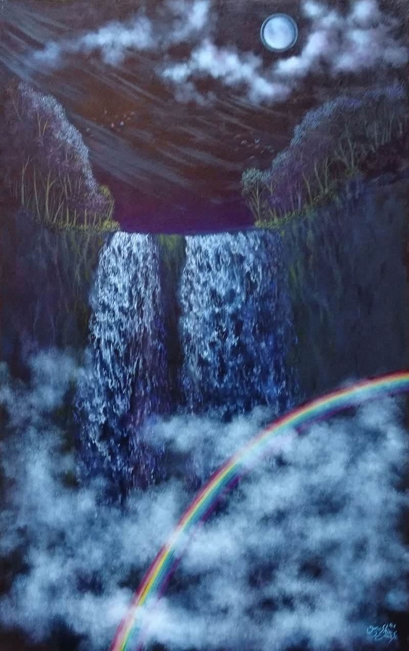 Rainbow fall